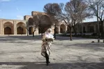 مراسم معنوی اعتکاف در مساجد قزوین