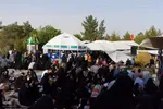 قرائت دعای عرفه در باغ رضوان اصفهان
