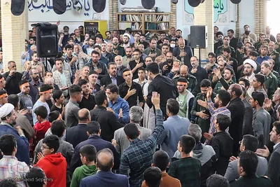 برگزاری اولین سالگرد شهادت شهید علی نظری شهید مدافع امنیت