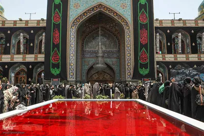 مراسم تاسوعای حسینی در امام زاده صالح(ع) تجریش