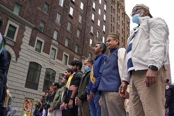 New York'ta Müslüman Günü Yürüyüşü düzenlendi