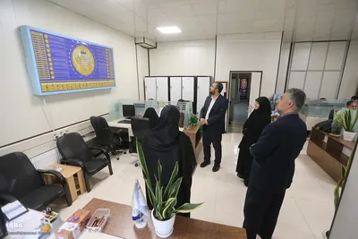 بازدید مدیرکل تبلیغ و امور دینی نهاد نمایندگی مقام معظم رهبری در دانشگاه آزاد