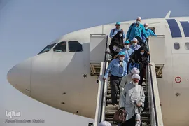 بازگشت نخستین گروه از حجاج استان فارس به شیراز