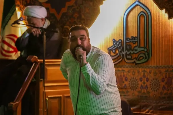 حضور امام جمعه تبریز در هیئت انصارالحسین تبریز