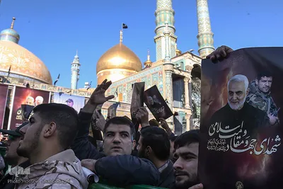 وداع و خاکسپاری با شهید سرهنگ پاسدار شهروز مظفری نیا