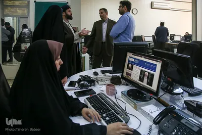 بازدید حجت الاسلام والمسلمین سیدمسعود میریان، مدیر مرکز قرآن کریم آستان قدس رضوی از تحریریه ایکنا