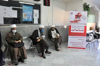 اهدای خون روحانیون اهل سنت و تشیع ـ بیرجند
