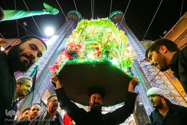 آیین عزاداری محرم در حسینیه کربلایی ها