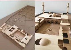 La reconstruction du cimetière de Baqi