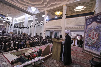 اقامه نماز عید سعید فطر در حرم شاهچراغ(ع)