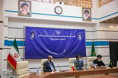 نشست خبری جوانترین نماینده کشور‎
