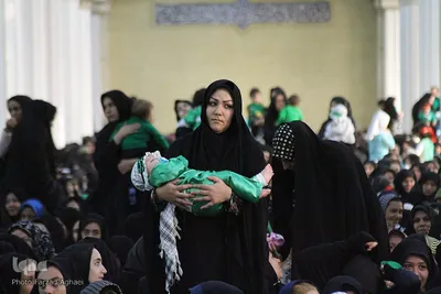 ​مراسم شیرخوراگان حسینی در تبریز
