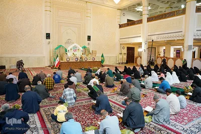 آغاز محفل جزءخوانی قرآن ماه رمضان