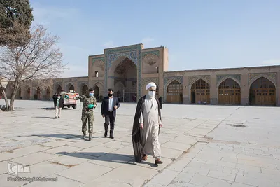 اقامه نماز جمعه پس از چند ماه تعطیلی - قزوین‎