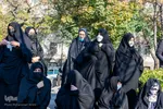مراسم تشییع حاج بیوک آسایش مداح اهل‌بیت(ع) و رزمنده دوران دفاع مقدس‎‎