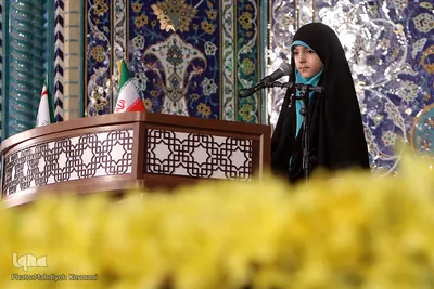 حنانه خلفی حافظ کل قران کریم 