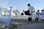 آیین سنتی علم‌کشی در جوشقان مرکزی؛ آغاز شور محرم در منطقه کاشان