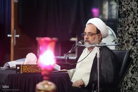مراسم ختم پاسدار قرآنی شهید احسان ذاکری