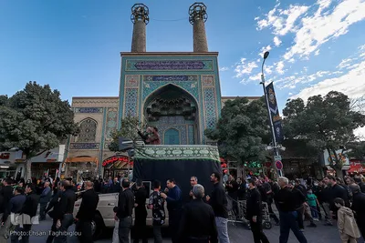 دسته عزاداری هیئت رزمندگان اسلام شهر زنجان