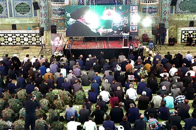 اجتماع عزاداران شهادت ریاست جمهوری و همراهان