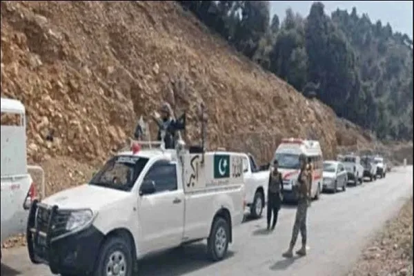 د پاکستان د کورمې د بګن سیمې ځاي ترهه ګرو بیا پر کانوائ حمله وکړه