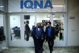 
بازدید حجت‌الاسلام والمسلمین حبیب رضا ارزانی، دبیر ستاد عالی کانونهای فرهنگی و هنری مساجد کشور از تحریریه ایکنا