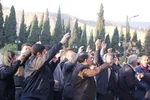 سوگواری اهالی شهرک سعدی در عزای رهبر شهید