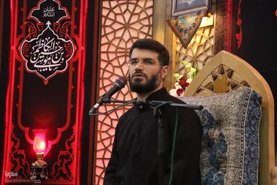 مراسم عزاداری شب شهادت حضرت شاهچراغ(ع)