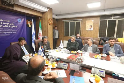 نشست مشترک رییس موسسه فرهنگی اکو با معاون فرهنگی جهاددانشگاهی