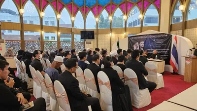Gedenkzeremonien für den Präsidenten Irans in Thailand