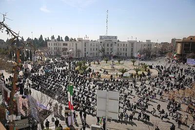 مراسم یوم الله ۲۲ بهمن در شیراز
