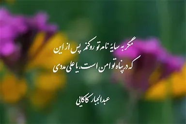 استوری‌موشن | درپناه تو امن است، یا علی مددی