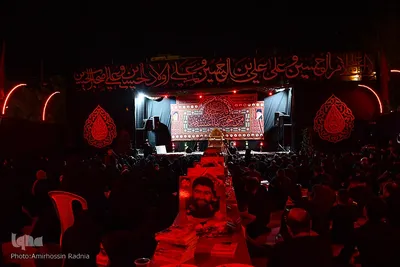 عزاداری در کهف الشهدا