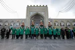 Santuário Imam Reza na véspera do nono aniversário de nascimento do imam xiita
