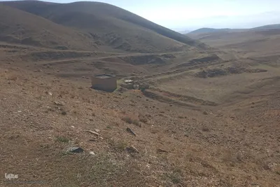 زمستان در زمستان سد خاکی آزادگان اهر