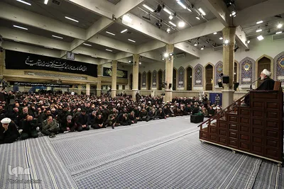 مراسم بزرگداشت سردار شهید حاج قاسم سلیمانی و شهدای جنایت تروریستی آمریکا در حسینیه امام خمینی (ره)