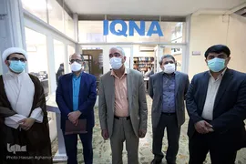بازدید غلامرضا غفاری، معاون فرهنگی و اجتماعی وزارت علوم، تحقیقات و فناوری از ایکنا