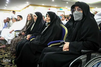 دیدار سربرست حجاج ایرانی با جانبازان