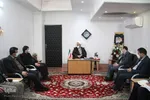 دیدار معاون هماهنگی و امور مجلس جهاددانشگاهی با نماینده ولی فقیه در استان سمنان‎‎