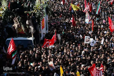 تشییع پیکر مطهر شهید سپهبد سلیمانی در کرمان