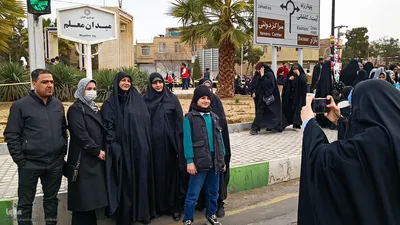 مراسم راهپیمایی ۲۲ بهمن در کاشان