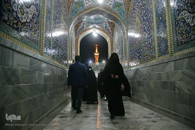 حرم امام رئوف در روزهای پایانی ماه صفر