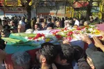 تشییع باشکوه شهید مدافع امنیت در ملایر‎