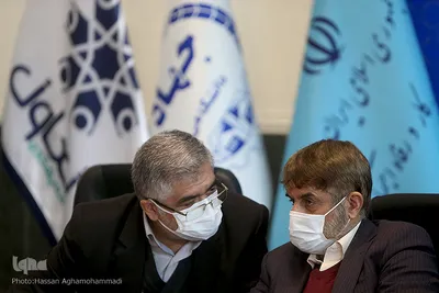  علی آقامحمدی، عضو مجمع تشخیص مصلحت نظام و سیدحمیدرضا طیبی، رئیس جهاد دانشگاهی