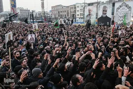 اجتماع عزاداران فاطمی در میدان امام خمینی (ره)