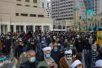 تشییع پیکر 9 شهید دفاع مقدس و مدافع حرم در مشهد
