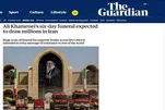 Инъикоси маросими видоъ бо раҳбари шаҳид дар расонаҳои байналмилалӣ