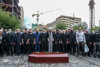تشییع پیکر هنرمند انقلابی حبیب الله صادقی