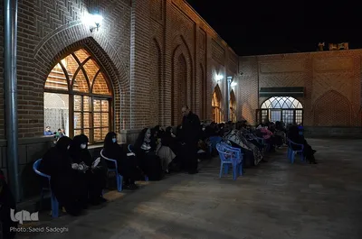 قرار بندگی؛ احیای شب ۲۳ رمضان در مسجد کریم خان تبریز