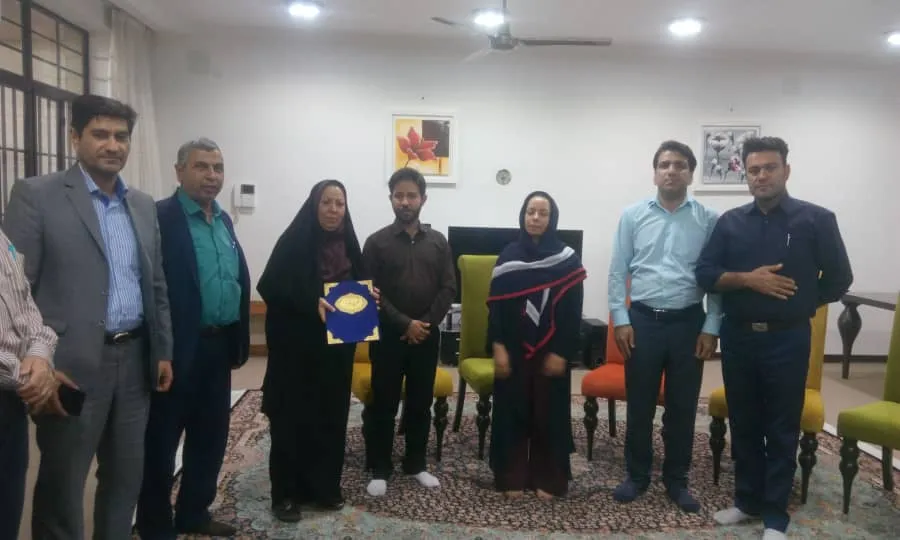 تجلیل از خانواده‌های شهدای مخابرات خوزستان